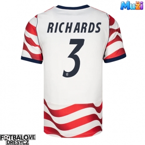 Spojené státy Chris Richards #3 Domácí Dres MS 2026 Krátký Rukáv